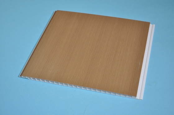 Wodoodporne panele sufitowe z PCV Naturalne ziarno drewna Łatwe cięcie / wiercenie / przybijanie gwoździami